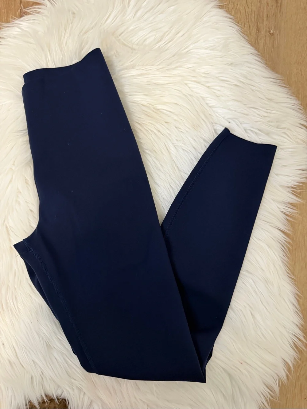 lululemon athletica Deep Navy Glow Up High Rise Leggings 25inch inseam Size 4